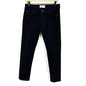 Fiorucci Made In Italy Black Jegging Crop Jeans Women's size 29